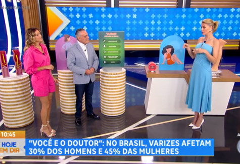 Quase 40% dos brasileiros sofrem com varizes 